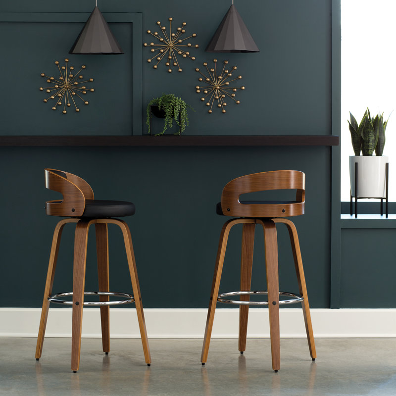 Oliver Labelle Mid Century Modern Low Back Bentwood Frame 30